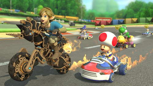 Imagen 3 de 7 de Mario Kart 8 Deluxe + Control Inalámbrico Nintendo Switch