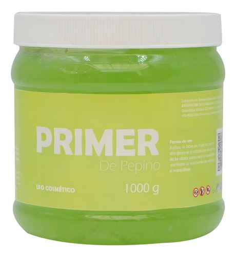 Primer de maquiagem hidratante de pepino (1 quilo)