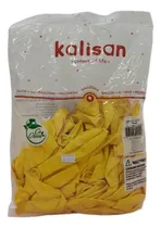 Comprar Latex Amarillo Estandar 12 Pulgadas 100 Piezas Marca Kalisan