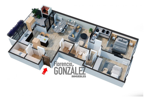 SEMIPISOS 3 Y 4 AMB. CON COCHERA