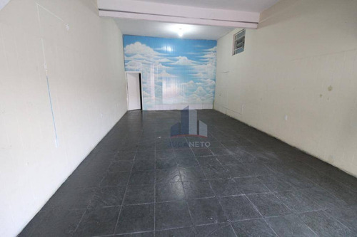 Imagem 1 de 5 de Salão Para Alugar, 70 M² Por R$ 1.300/mês - Jardim Mauá - Mauá/sp - Sl0157