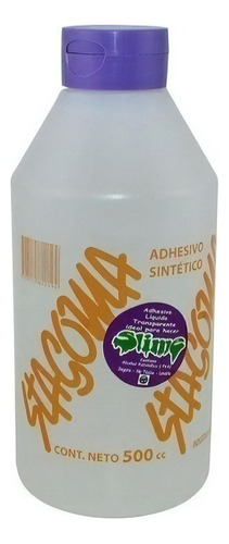 Adhesivo Pegamento Sintetico 500g Sta Transparente Slime