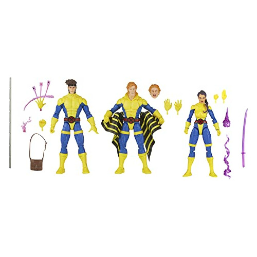 Marvel Legends Series Banshee, Gambit Y Psylocke X-men Juego