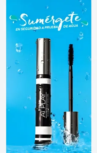 Mascara Para Pestañas A Prueba De Agua Mary Kay At Play. 8gr Color Negro