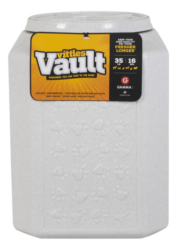 Gamma2 Vittles Vault Plus Para El Almacenamiento De Alimento