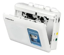 Comprar Tomashi Walkman - Reproductor De Casete Portátil Con Altavoz Integrado, Micrófono, Conector Para Auriculares, 4.5 X 3.5 X 1.3 Pulgadas
