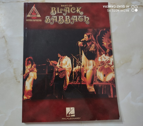 Black Sabbath Libro: Best Of Black Sabbath Para Guitarra