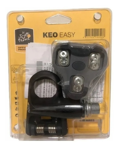 Pedal Look Kéo Easy Tour De France C/tacos Grip Cinza