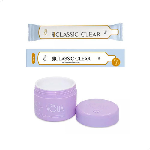 Refil Sachê Gel Construtor Volia 14g + Pote Eco Brinde Origi