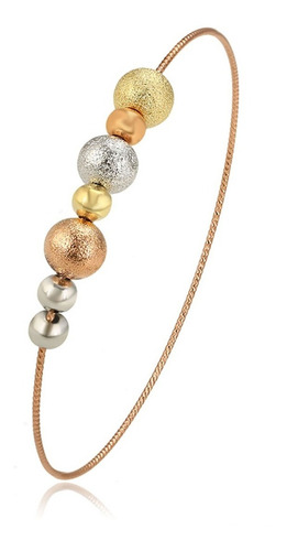 Pulsera Oro 18k Lam Dije Diamantado Calidad Premium Moda