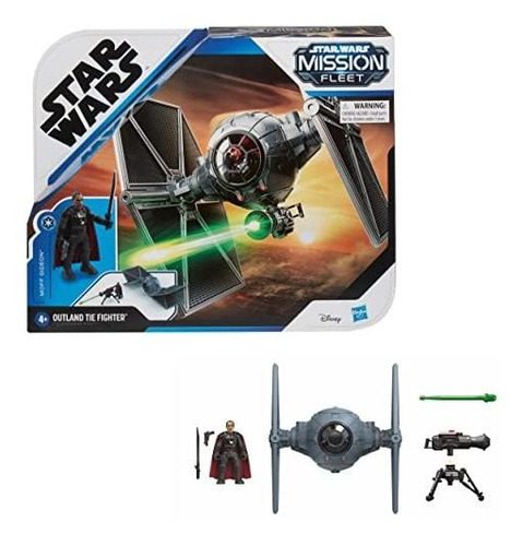 Star Wars Mission Fleet Clase Estelar Moff Gedeon Tie 6vld U