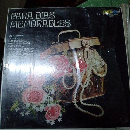 Para Días Memorables Julio  Cuarteto Vinyl,lp,acetato Oferta