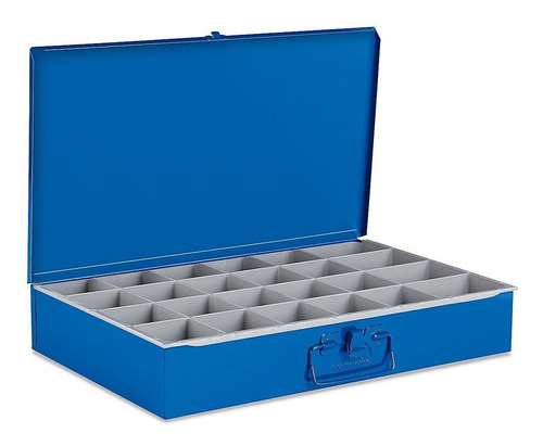 Caja De Acero Con Compartimentos - 24 Divisiones - Uline