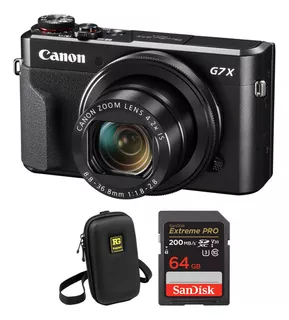 Cámara Digital Canon Powershot G7 X Mark Ii Con Kit De Acce
