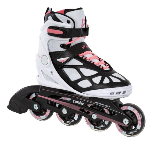 Patines En Línea Fitness Uno Pink 80