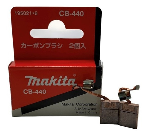 Escobillas De Carbon Makita Cb-440 (195021-6)
