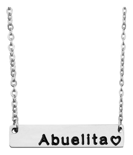 Collar De Abuela, Regalos, Collar Con Colgante De Abuela Nan