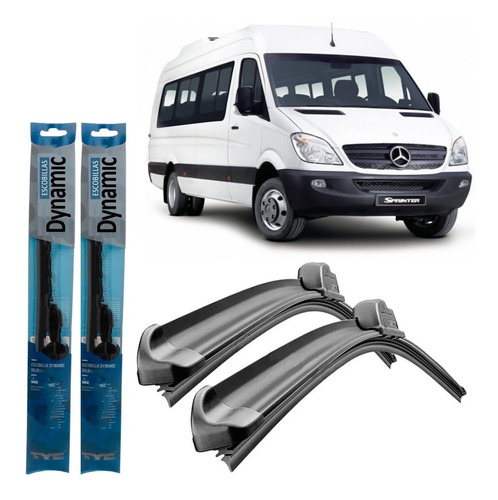 Juego Kit Escobillas Mercedes Sprinter 2012 2013 2014 2015