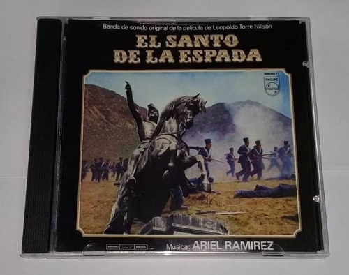 El Santo De La Espada  Banda De Sonido Cd Bajado De Lp Kkt 