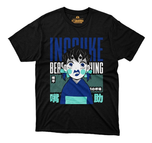 Playera Demon Slayer Kimetsu Anime Inosuke Inoko Geisha 