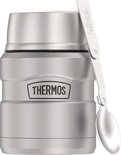 Tarro Para Alimentos De Thermos, 16 Onzas, Acero Inoxidable