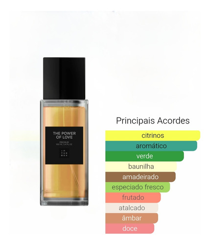 The Power Of Love - In The Box - Frasco 100ml - Perfume Masc