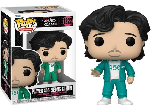Funko Pop 456: Seon Gi-hun Squid Game Juegos Calamar 1222