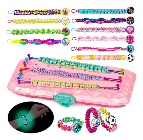 Sinuje Kit De Fabricación De Pulseras De La Amistad Para N.