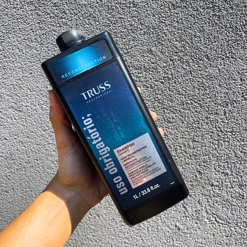 Truss Uso Obrigatório Shampoo E Condicionador - 1litro