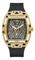 Comprar Reloj Guess Gw0564g1 Hombre Analogico Cuarzo Color de la malla Negro (1) Color del bisel Dorado Color del fondo Dorado