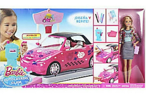 Barbie Autolavado Glam Diseña Y Repite.
