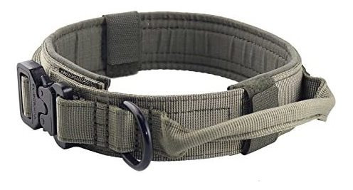 Yunlep Ajustable Collar De Perros Tácticos Militar 4kp5x