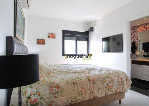 Apartamento, 130 M² - Venda Por R$ 1.800.000,00 Ou Aluguel Por R$ 11.300,00/mês - Brooklin Novo - São Paulo/sp - Ap14243