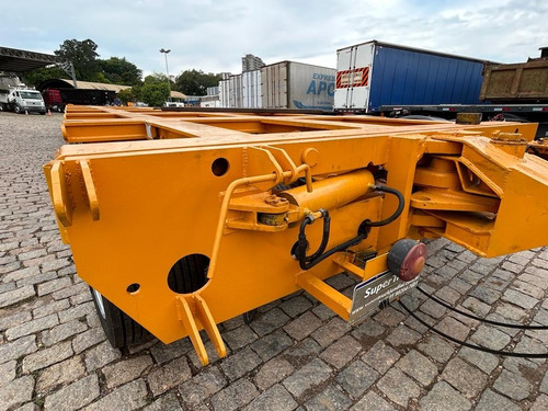 Carreta Prancha Modular Linha De Eixo Biseli - 12 Eixos