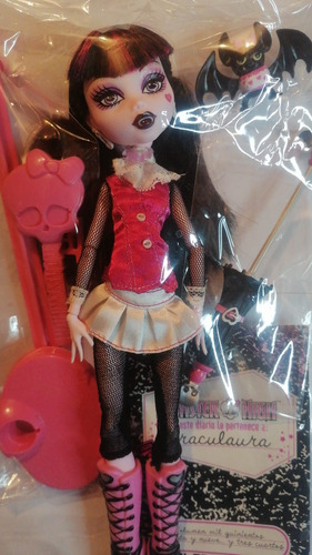 Monster High Draculaura Primera Edición (Usado)
