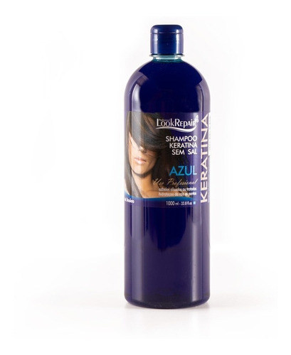 Shampoo Azul Sin Sal 1000ml Look Repair