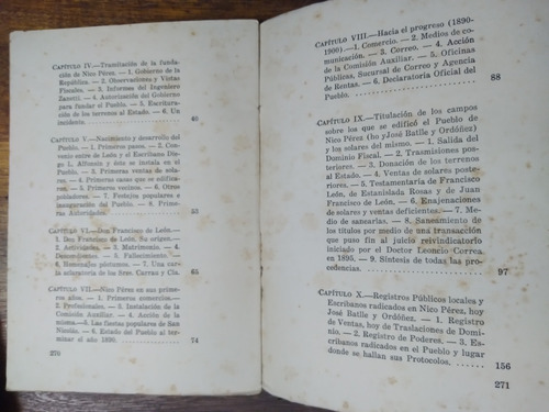 El Pueblo De Nico Perez. Apuntes Historicos - Ramon Pereira (Usado)