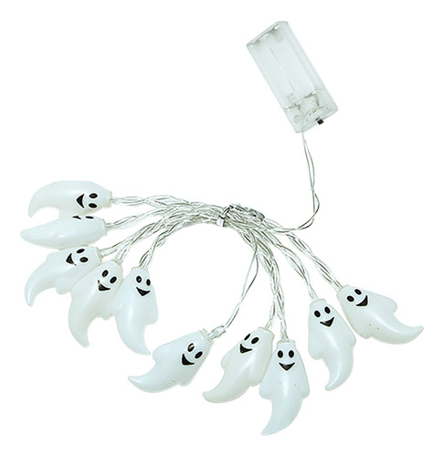 Cadena Led Para Halloween Con Diseño De Muñeco Sunny Day, Di