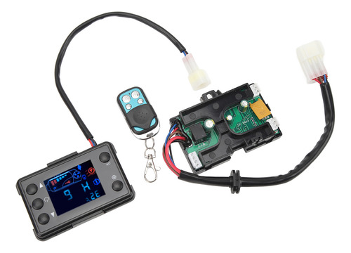 Panel De Control Remoto Con Monitor Lcd De 12 V Y 5 Kw Para