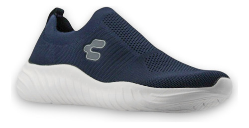 Tenis Deportivos Hombre Charly 1086427 Slip On Ligeros Azul