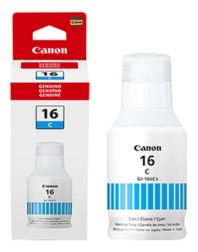 Tinta Gi-16 Cian Canon 136 Ml Gx6010 Gx7010