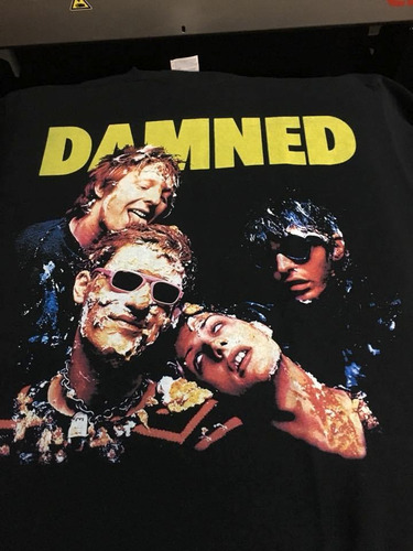 The Damned - Hardcore Punk - Polera- Cyco Records