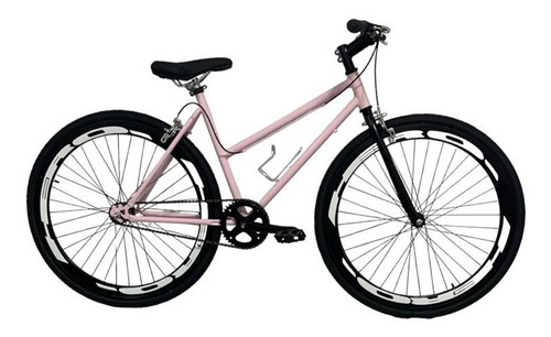 Bicicleta Fixed Hibrida Urbana 1 Vel Modelo Hero Women.