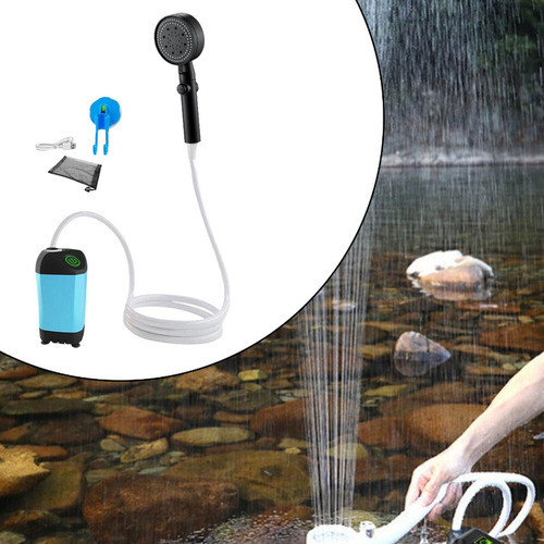 Ducha Portátil Multifunción Para Camping Con Control De