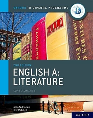 Ib English A: Literature - Student's Book, De Androulaki, Anna. Editorial Oxford University Press, Tapa Blanda En Inglés Internacional, 2019