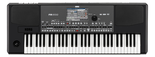 Teclado Korg Pa600 Profesional Msi Color Negro