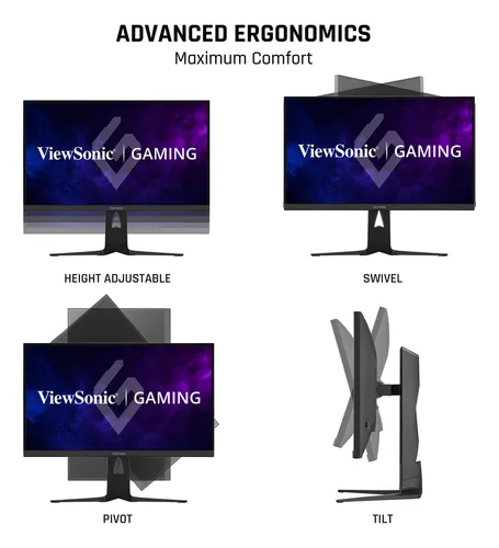 Monitor De Juegos Viewsonic Xg2736-2k De 27 Pulgadas, Resolu