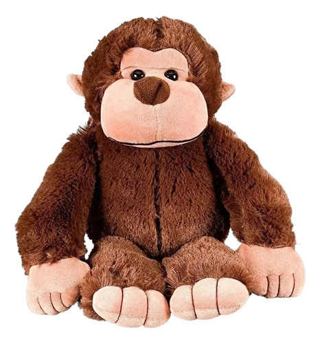 Macaco De Pelúcia - 40cm  - Selva Gorila