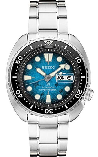 Reloj Para Hombre Seiko Srpe39 Prospex, Tono Plateado, Acero