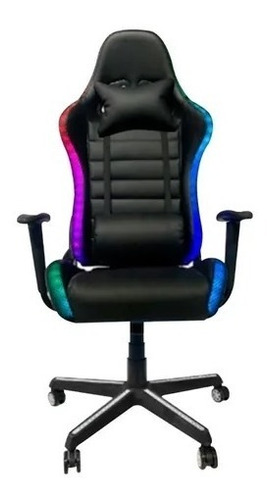  Silla De Escritorio Smart Tech Ws8511 Gamer Ergonómica Negr